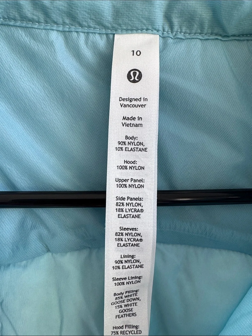 lululemon athletica light blue